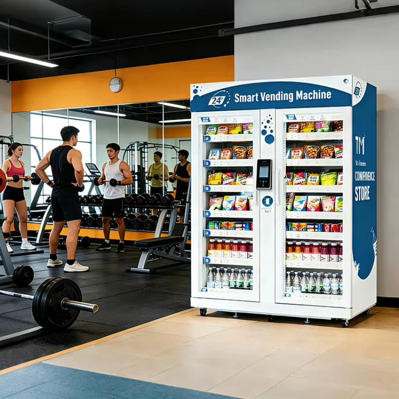 Open Vending Machine - AI Smart Fridge EU/US Cashless Large