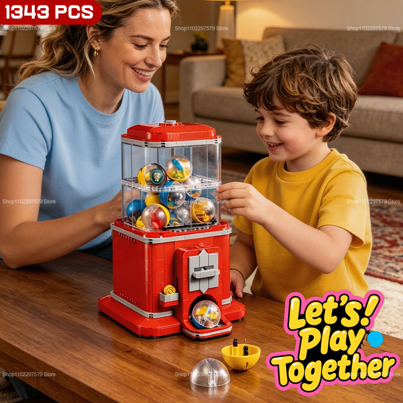 Arcade Vending Machine - 1343 PCS Vending Machine Building Blocks