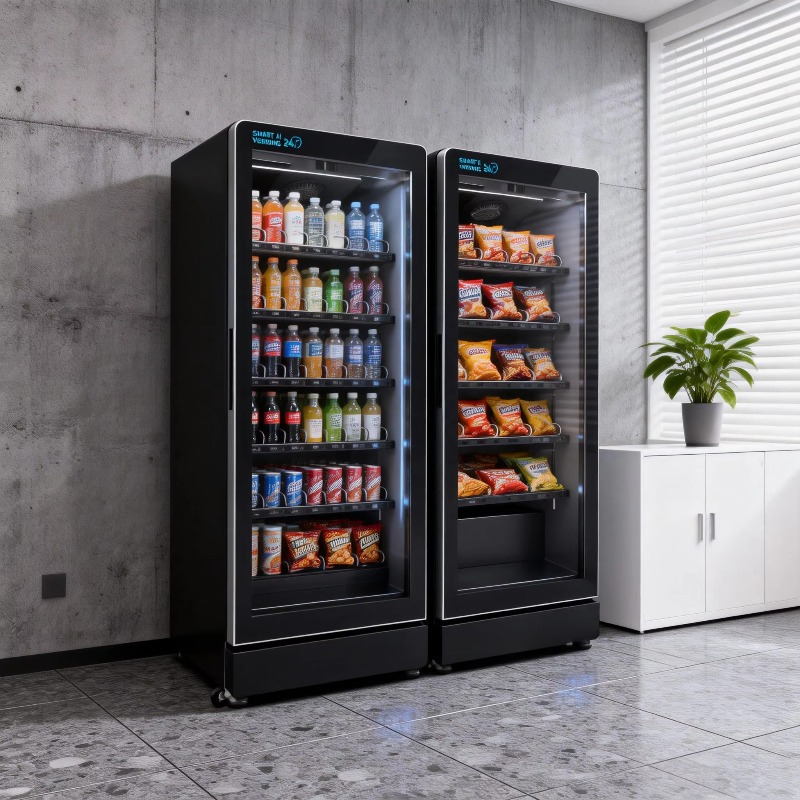 Open Vending Machine - Smart AI Combo Vending Machine Digital