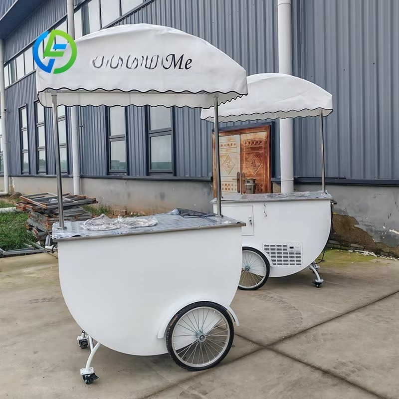 Customized Commercial Mobile V - Hot Dog Vending Cart review and price