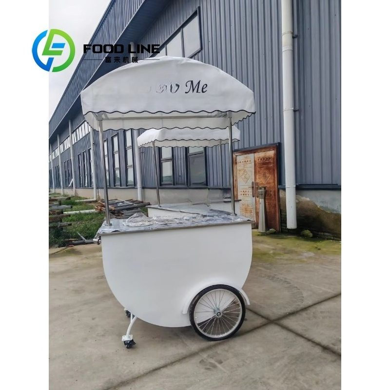 Customized Commercial Mobile V - Hot Dog Vending Cart review and price