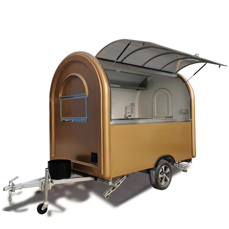 Mobile Food Trucks Coffee Food - Hot Dog Vending Cart review and price