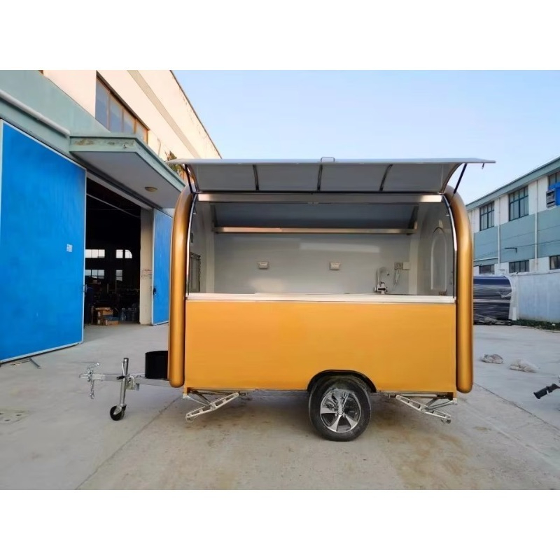 Mobile Food Trucks Coffee Food - Hot Dog Vending Cart review and price