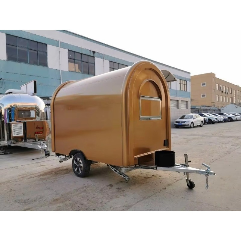 Mobile Food Trucks Coffee Food - Hot Dog Vending Cart review and price