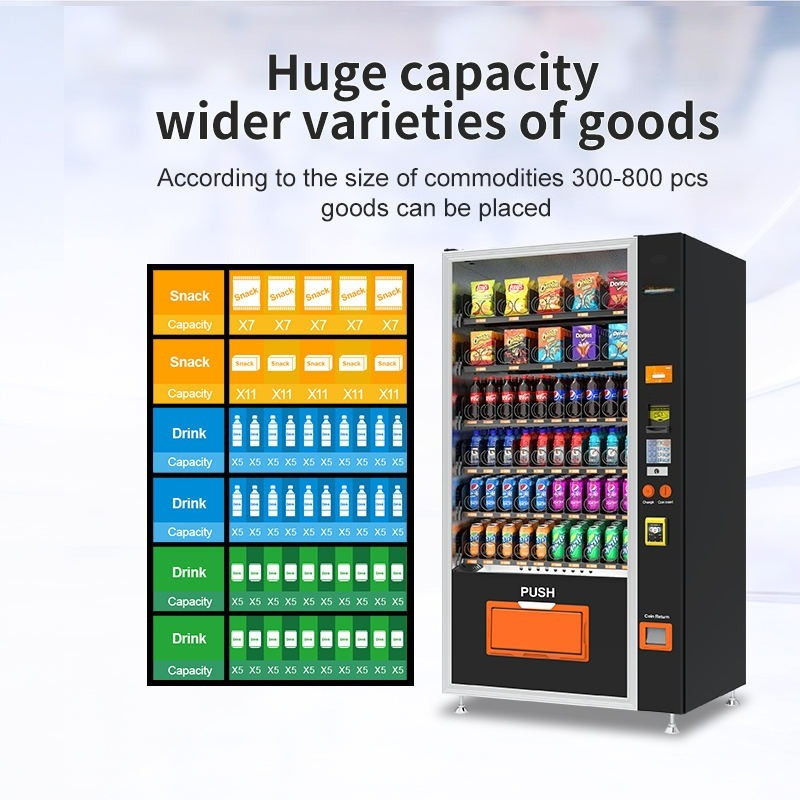 Drinks and Snacks Touch Screen - Commercial Vending Machine review and price