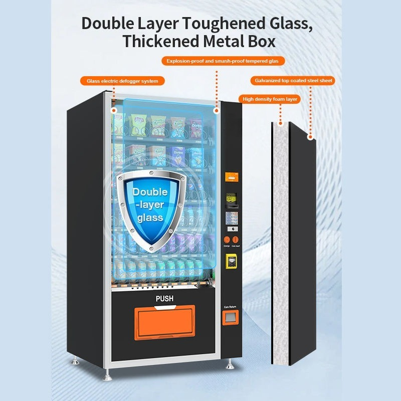 Drinks and Snacks Touch Screen - Commercial Vending Machine review and price