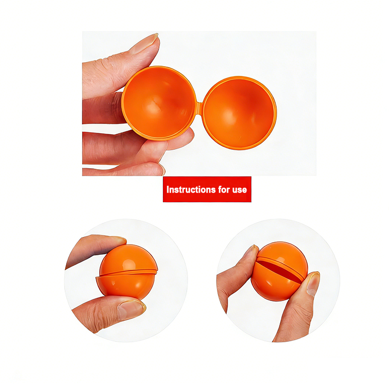 100-500Pcs 4CM Orange Plastic  - Open Vending Machine review and price