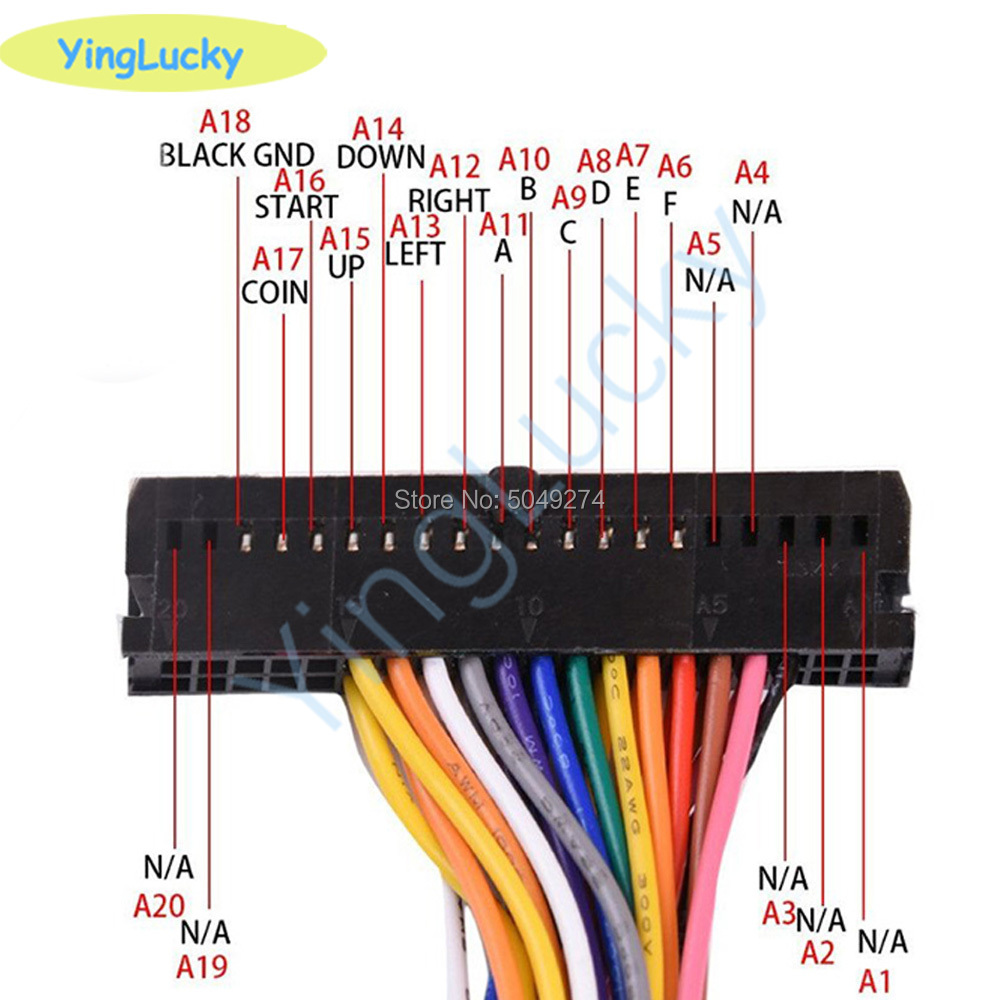 Arcade Cabinet 40-pin Wire Har - Boxing Machine Arcade review and price