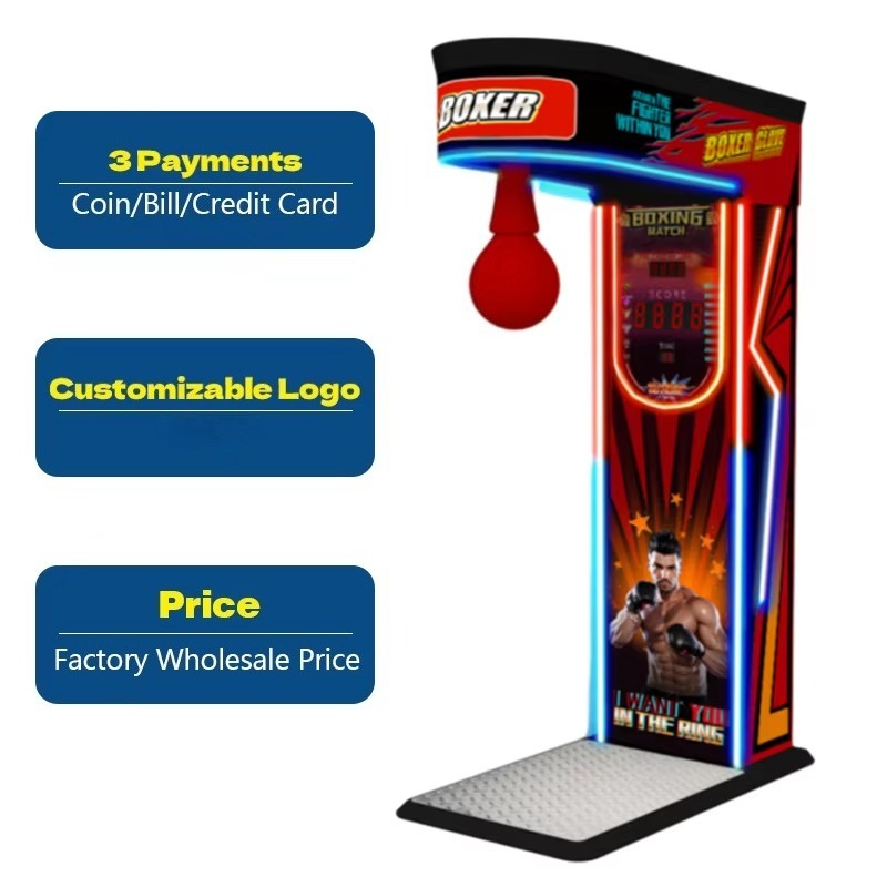 Street Amusement Coin Operated - Boxing Machine Arcade review and price