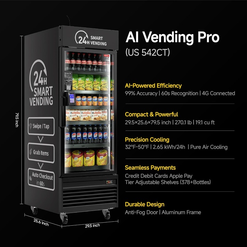 Customized Smart Open-Front Ve - Open Vending Machine review and price