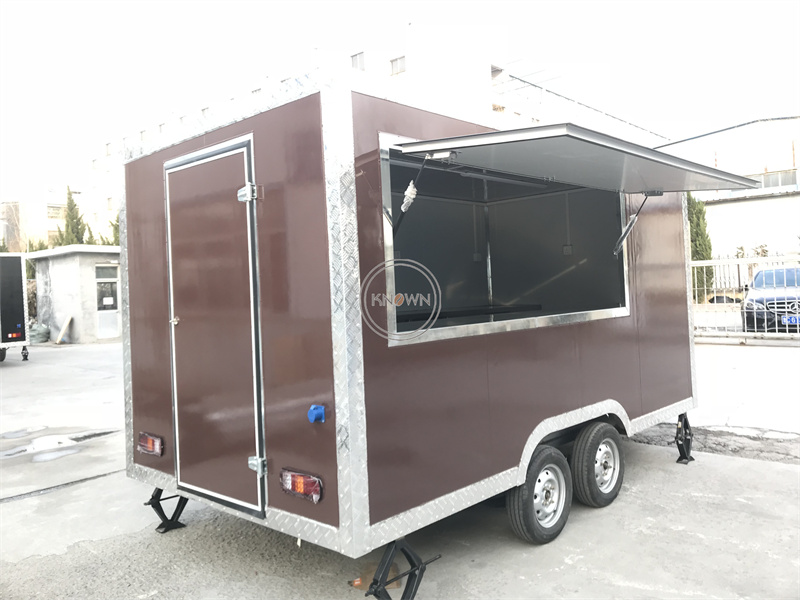 Outdoor Hot Dog Fast Food Truc - Hot Dog Vending Cart review and price