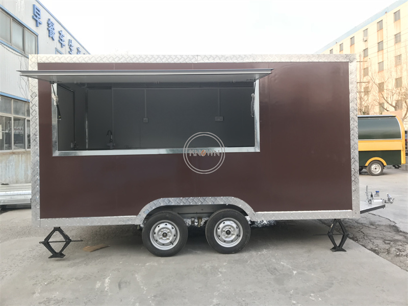 Outdoor Hot Dog Fast Food Truc - Hot Dog Vending Cart review and price