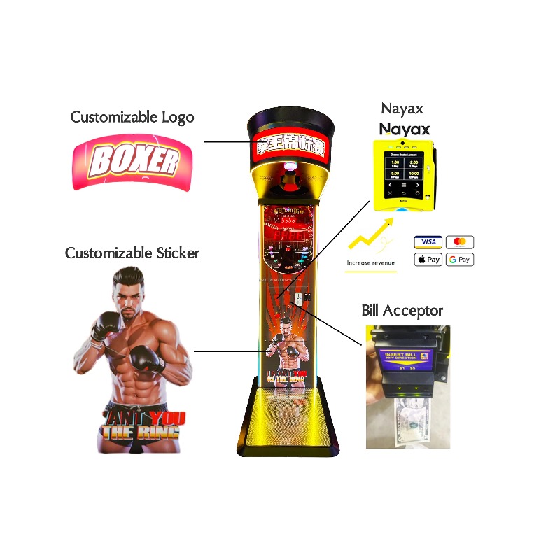 Waterproof Street Boxing Kick  - Boxing Machine Arcade review and price
