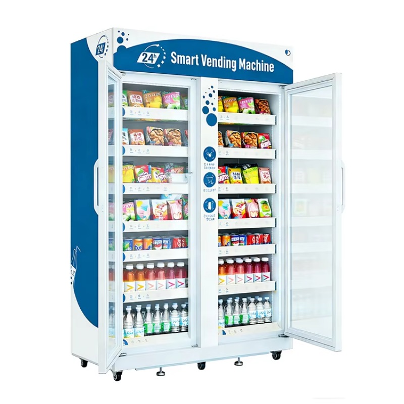 AI Smart Fridge EU/US Cashless - Open Vending Machine review and price
