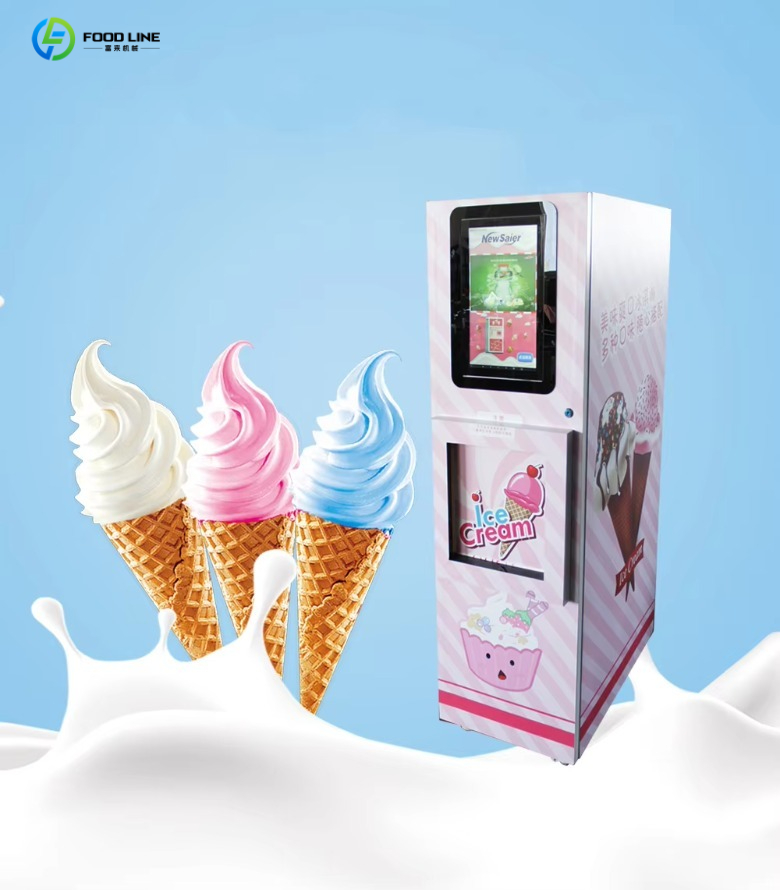 Commercial automatic cone ice  - Commercial Vending Machine review and price