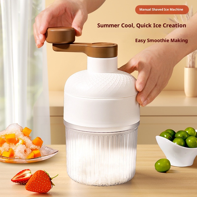 Portable Manual Shaved Ice Mak - Slushie Machine Vending review and price
