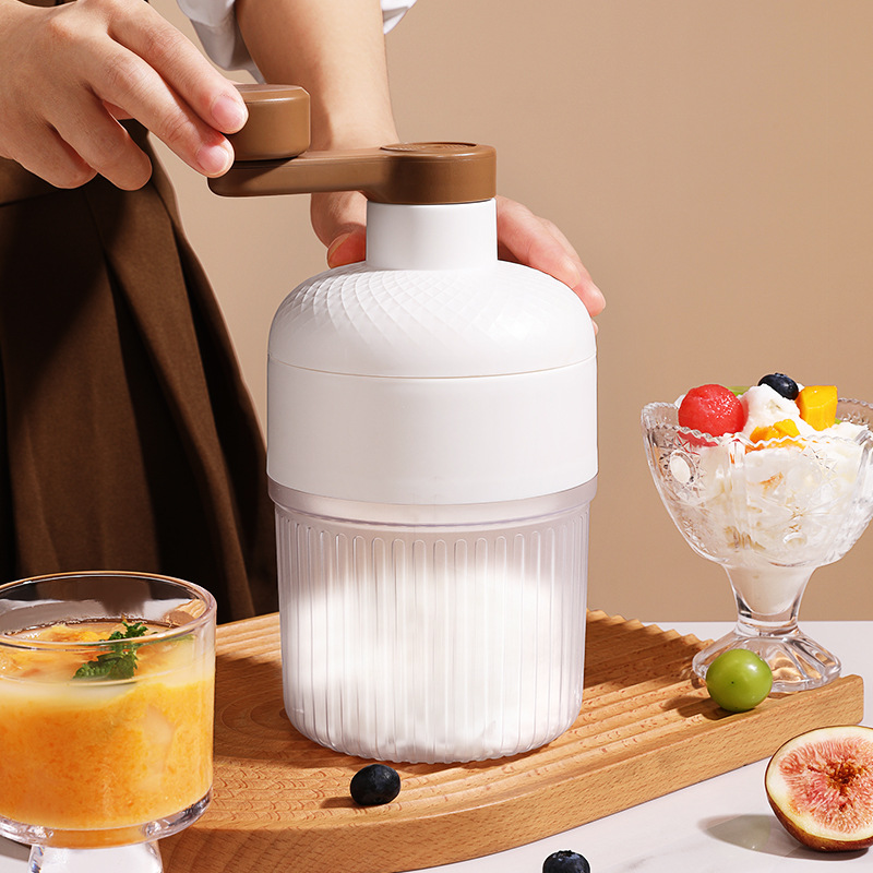 Portable Manual Shaved Ice Mak - Slushie Machine Vending review and price