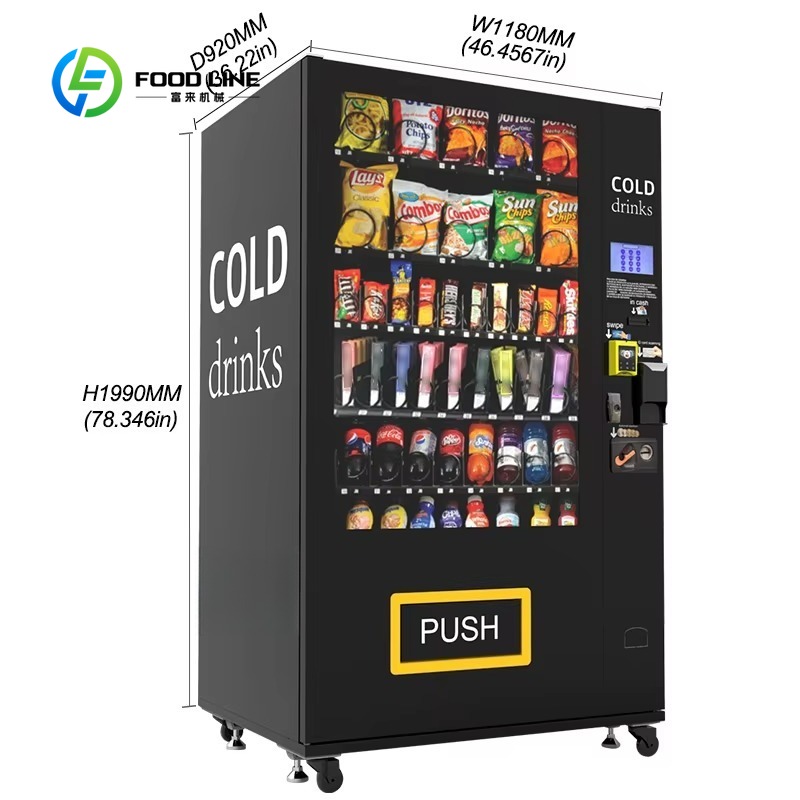 Snack and Drink Vending Machin - Open Vending Machine review and price