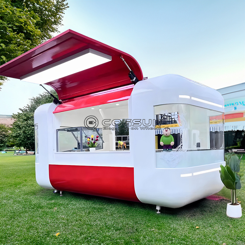 Street Mobile Food Trailer Piz - Hot Dog Vending Cart review and price