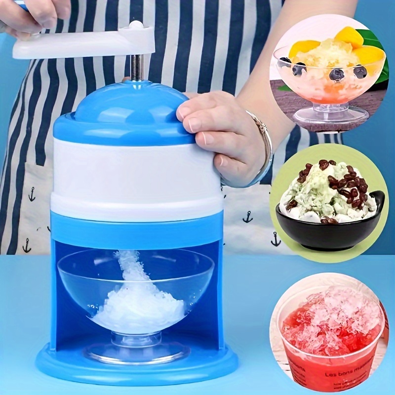 Portable Hand Crank Snow Cone  - Slushie Machine Vending review and price